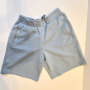 Adidas Fleece Trefoil Light Blu Lounge Shorts Men’s Medium